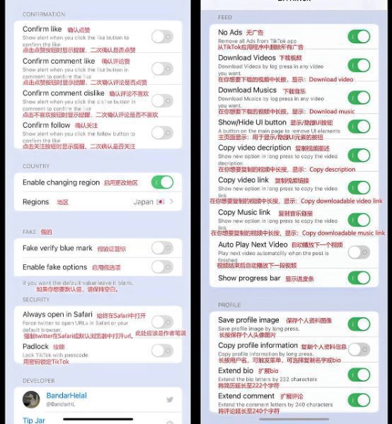 抖音TikTok  v42.7.0 iOS绿化版|三个版本插图1