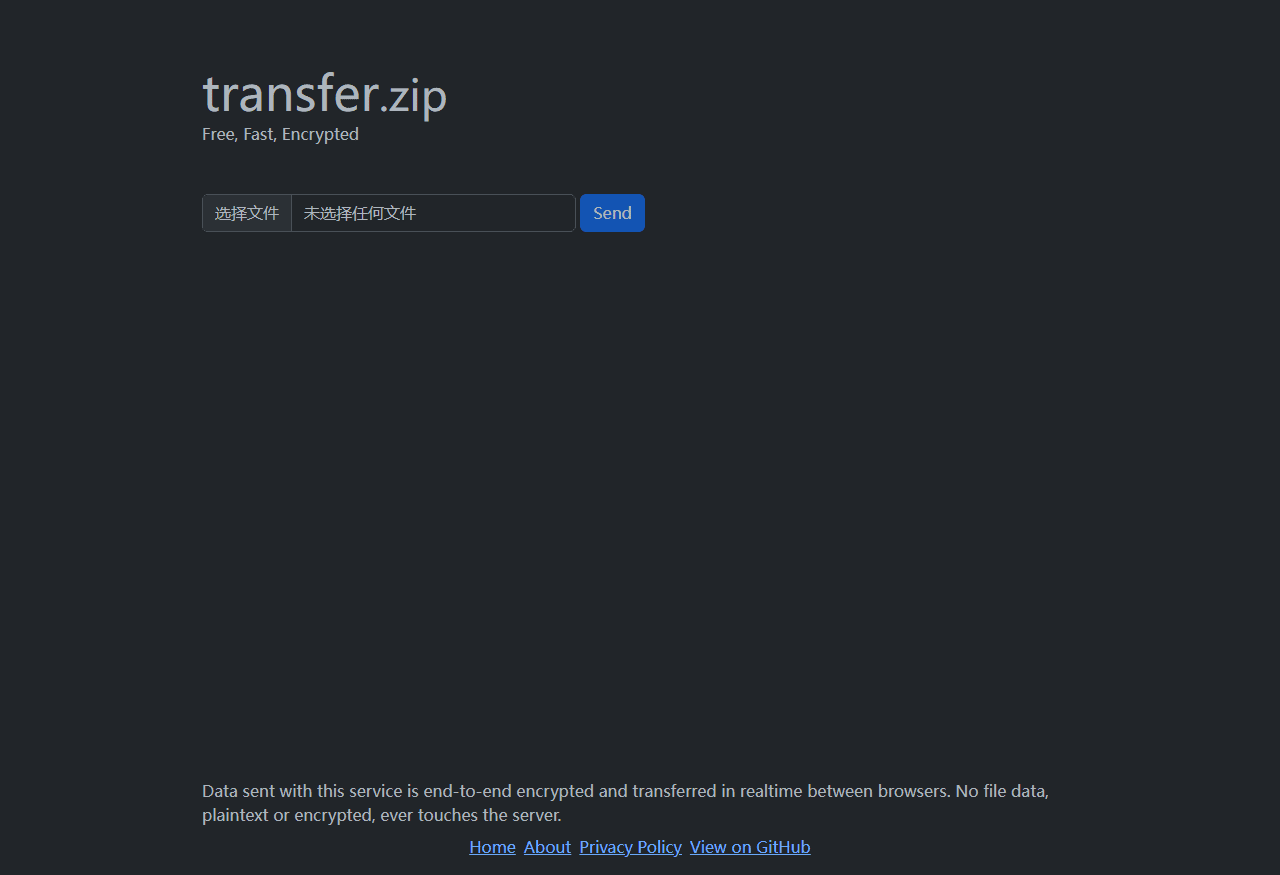 Transfer zip-开源在线P2P文件传输工具网站-不限大小插图 Transfer zip-开源在线P2P文件传输工具网站-不限大小插图