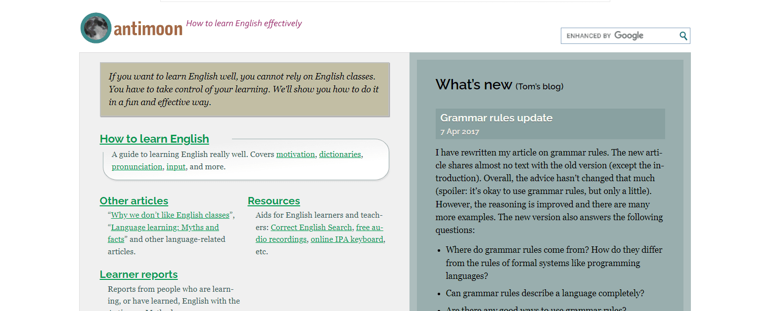 如何有效地学习英语-Antimoon插图