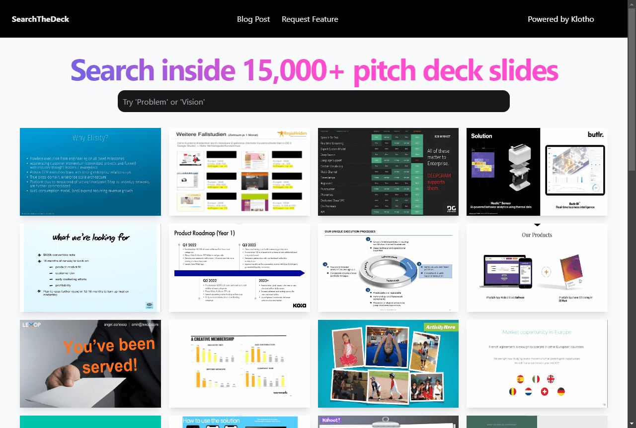 SearchTheDeck-15000多张融资幻灯片图片 pitch deck slides插图 SearchTheDeck-15000多张融资幻灯片图片 pitch deck slides插图