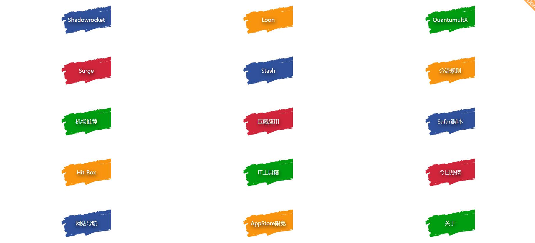 Shadowrocket(小火箭) Loon QuantumultX(圈X) Surge Stash配置 模块 重写 插件集合-YFamily插图