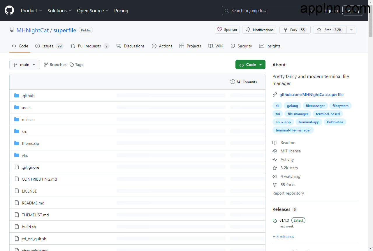 superfile-开源终端文件管理器插图