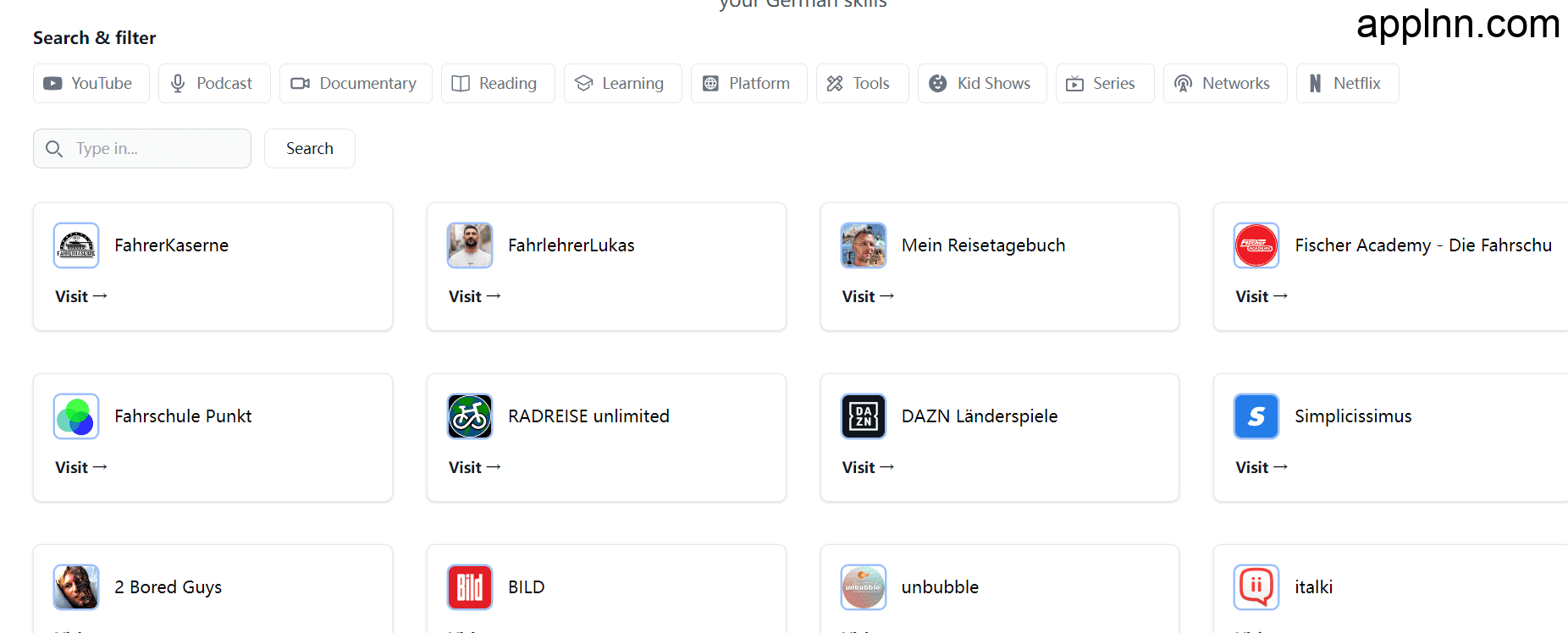 InfiniteDeutsch-德语学习资源目录插图 InfiniteDeutsch-德语学习资源目录插图