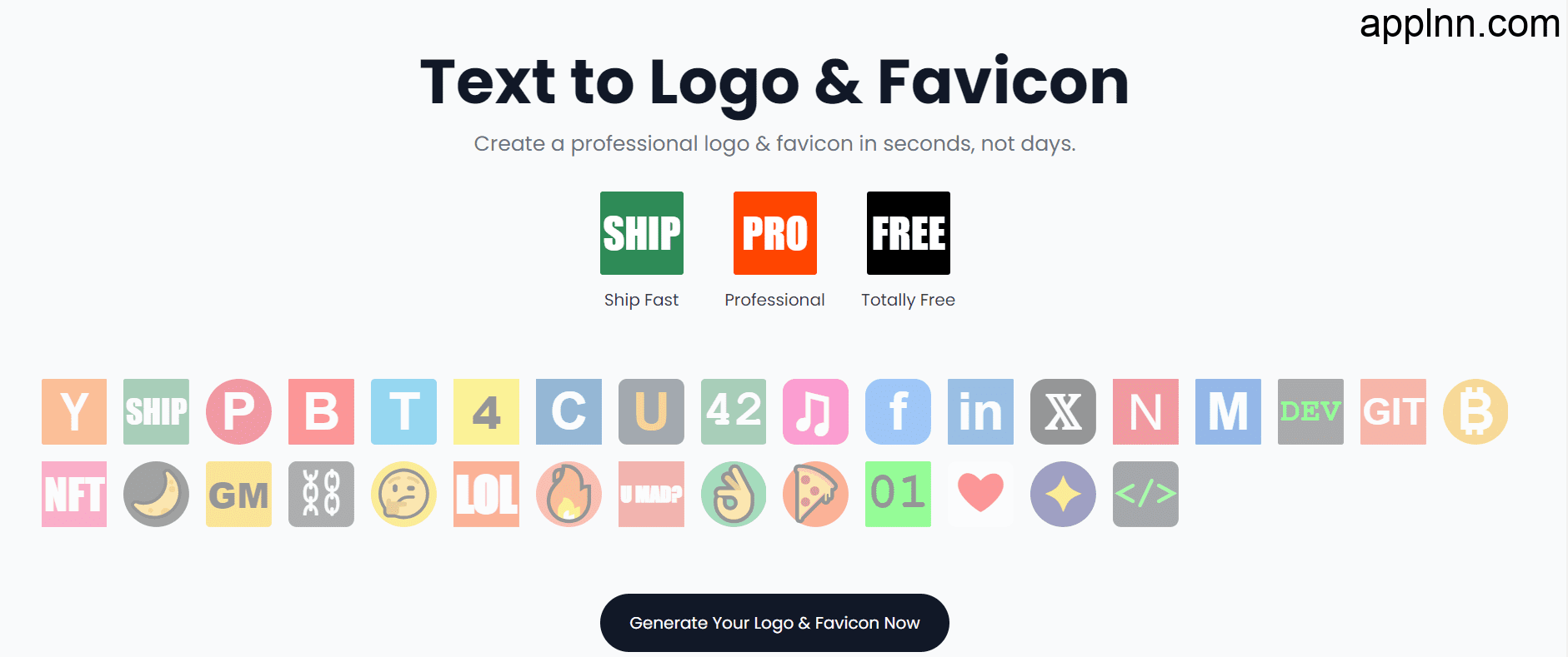 免费文本到Logo和网站图标生成器:Logo.surf插图 免费文本到Logo和网站图标生成器:Logo.surf插图