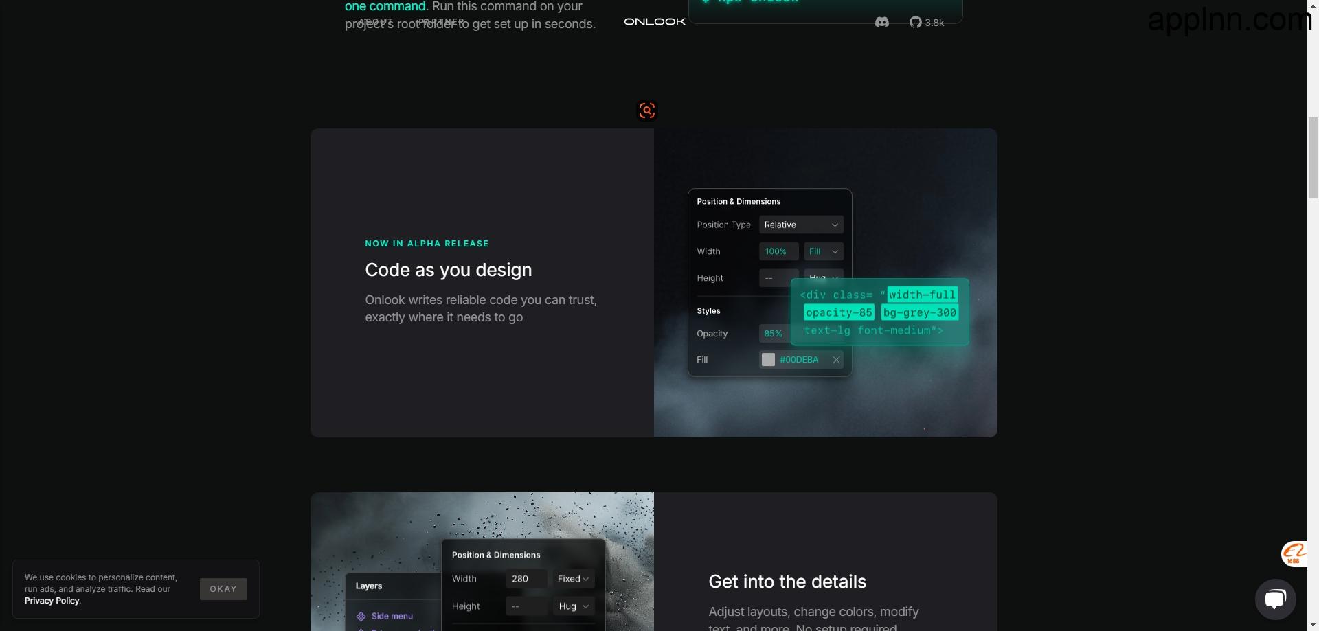 Onlook - 一个适用于 React 程序的开源可视化编辑器插图 Onlook - 一个适用于 React 程序的开源可视化编辑器插图