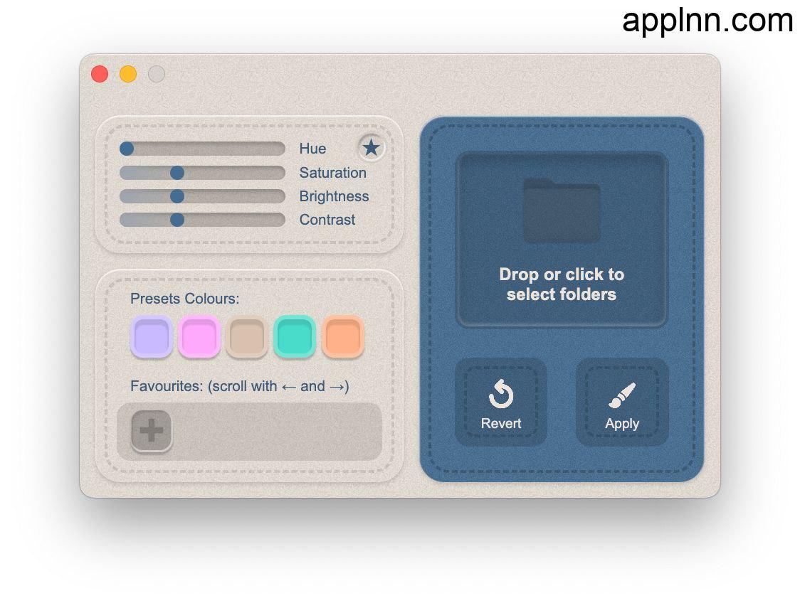 FolderPaint - macOS 文件夹着色工具插图
