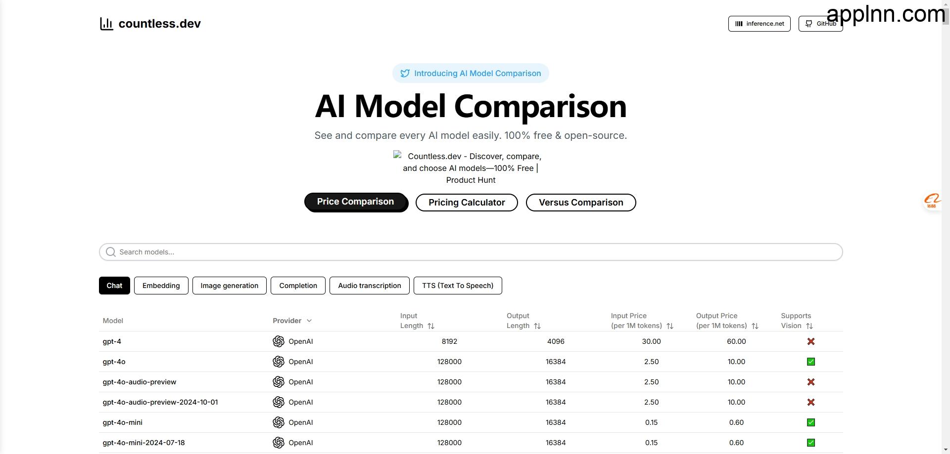 AI Model Comparison: AI模型对比工具 发现、比较和选择 AI 模型插图
