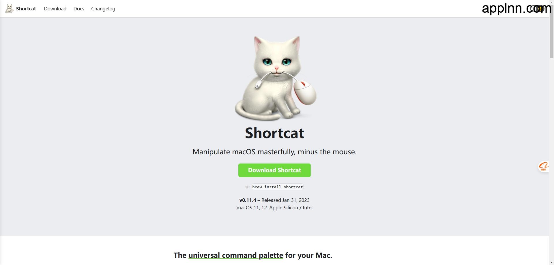 快捷猫 (Shortcat)：适用于Mac的通用命令面板 无需鼠标，即可熟练操作 macOS插图