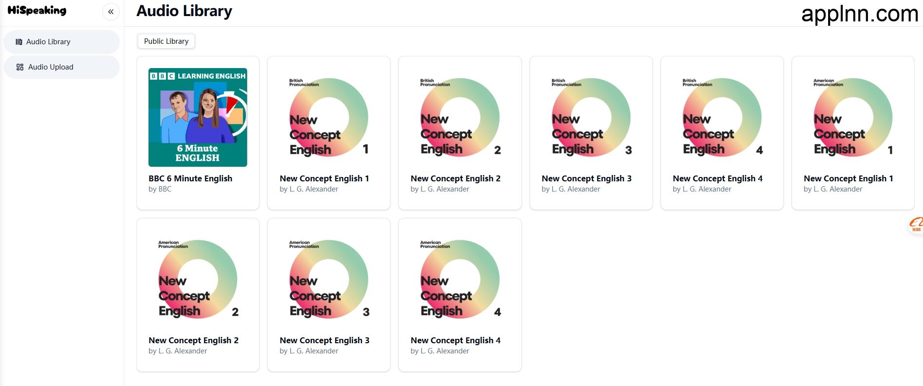 Hi Speaking:沉浸式英语跟读工具 在线英语学习应用插图 Hi Speaking:沉浸式英语跟读工具 在线英语学习应用插图