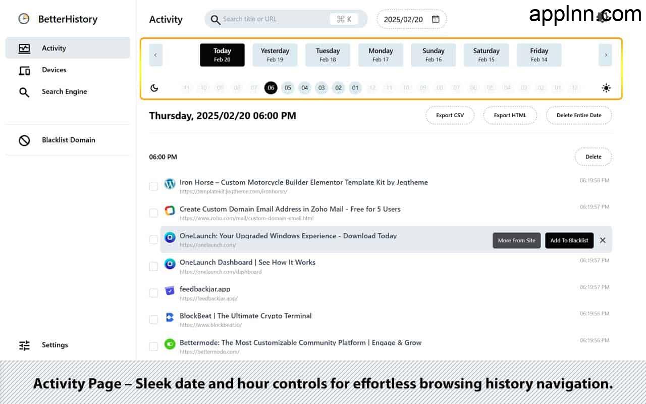 BetterHistory: 浏览器历史管理神器-跨平台同步全攻略插图