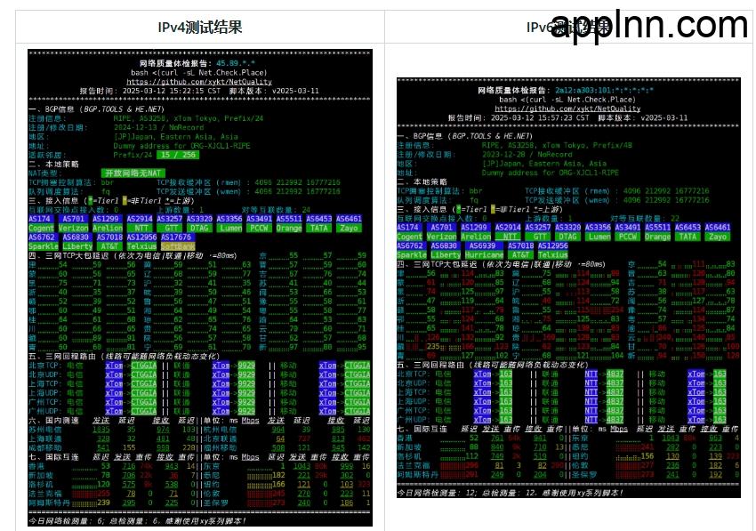 NetQuality:专业级网络诊断工具-BGP诊断+三网测速+全球覆盖