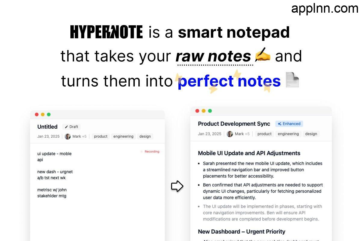 Hyprnote:AI 驱动会议记录和摘要工具