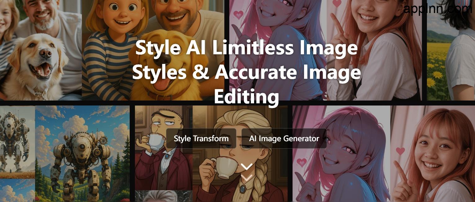 Style AI:全能AI图像风格转换工具插图 Style AI:全能AI图像风格转换工具插图