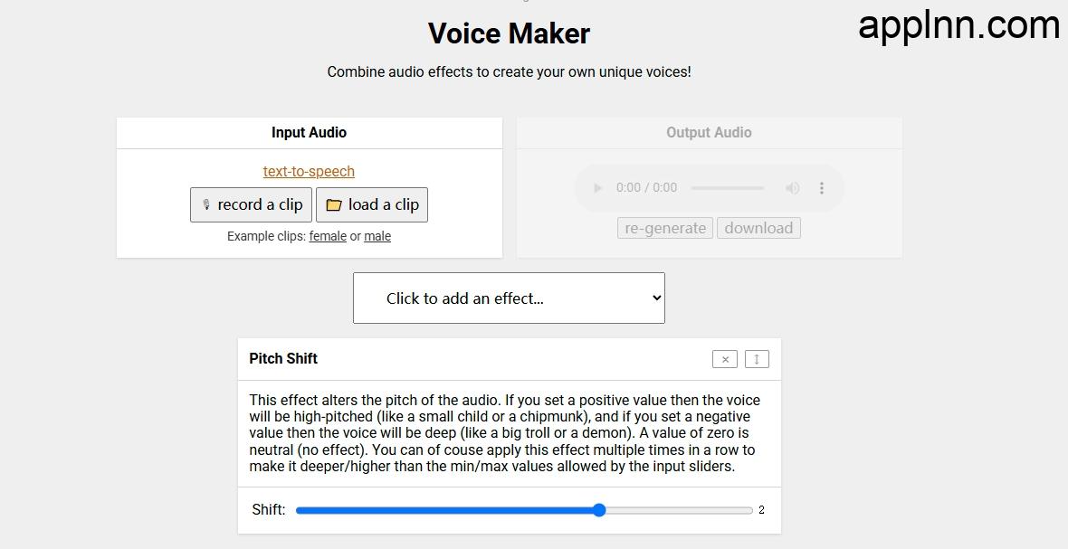 Voice Maker:在线免费语音转换变声器插图 Voice Maker:在线免费语音转换变声器插图
