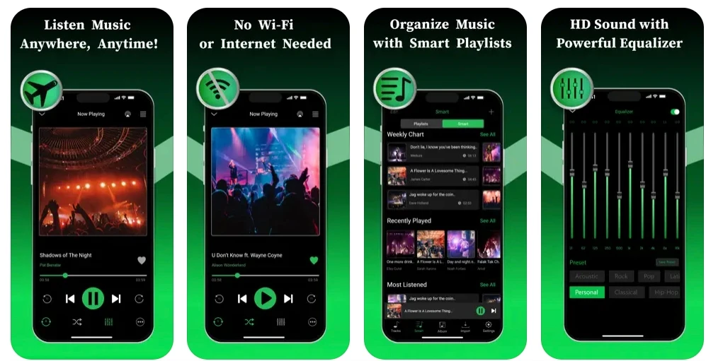 Offline Music Player v3.6.2 iOS绿化版