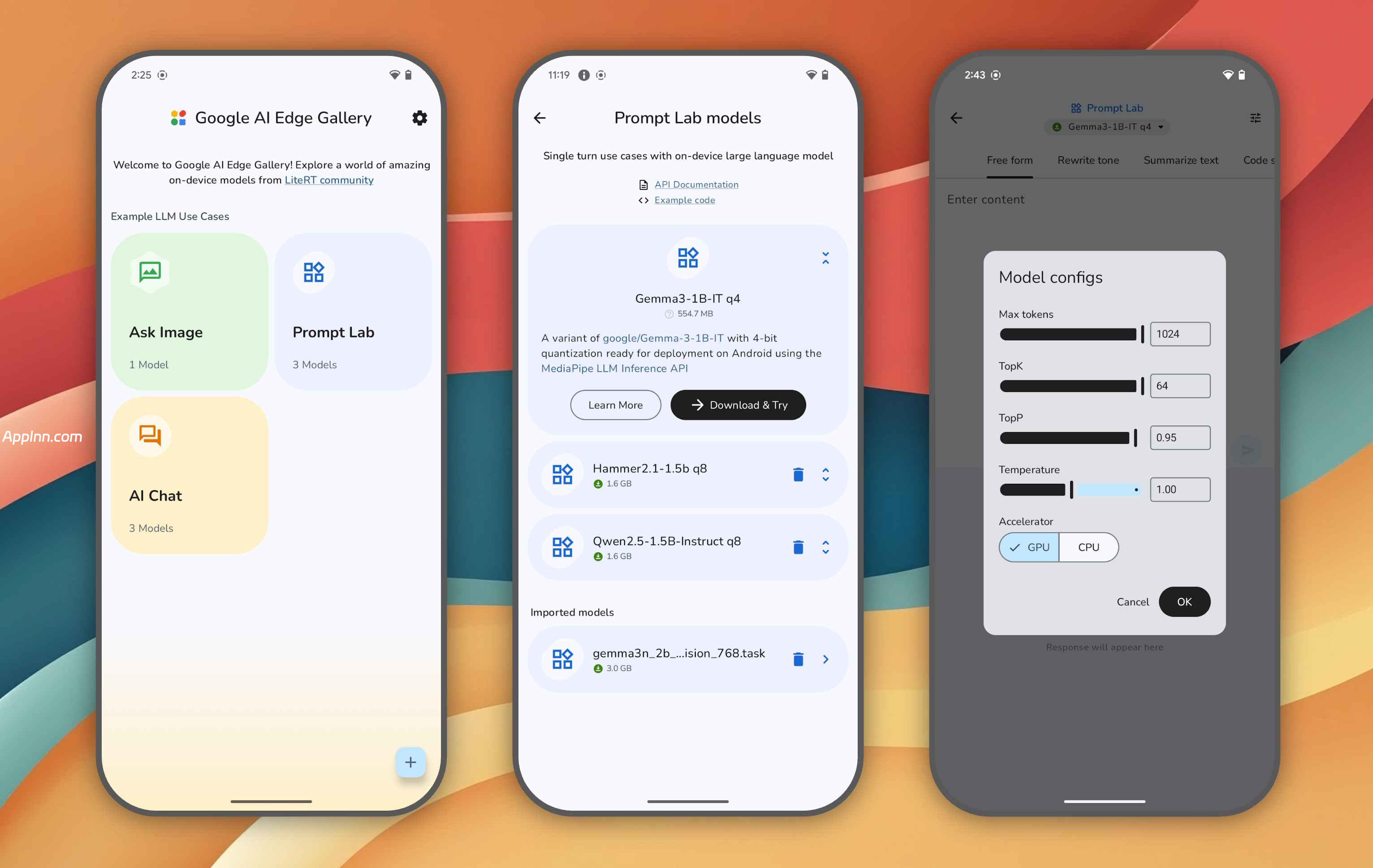 Google AI Edge Gallery:手机端离线生成式 AI 体验插图 Google AI Edge Gallery:手机端离线生成式 AI 体验插图
