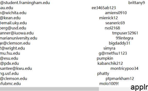 5万个edu教育邮箱|需要自己测试