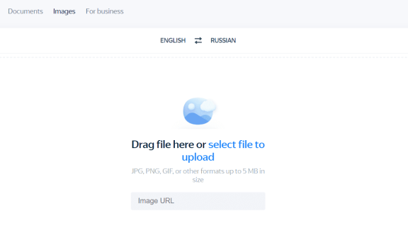 Yandex Translate-在线图片文字翻译ORC工具网站