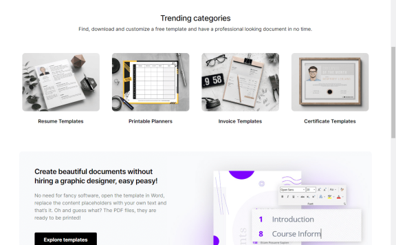SmashingDocs-免费文档模版素材资源网站 可以编辑打印