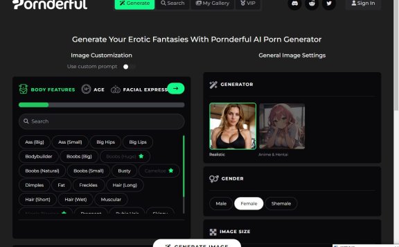 AI小姐姐生成器 大人版-PoDerful