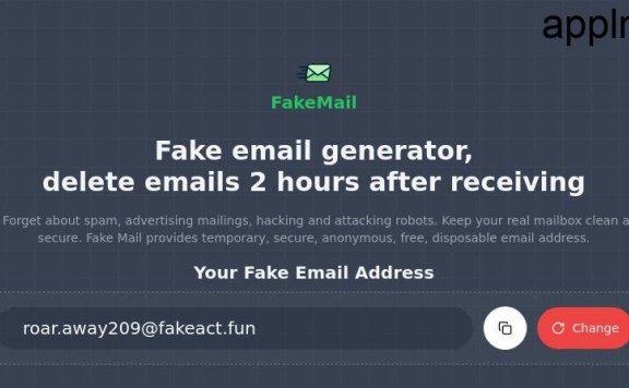 Fake Mail - 免费的临时电子邮件服务