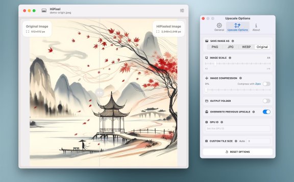 HiPixel：重新定义macOS图像处理的原生AI工具，M芯片性能全释放