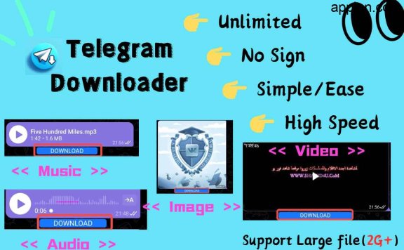Telegram Downloader：全能Telegram免费无水印高清视频与多媒体下载器