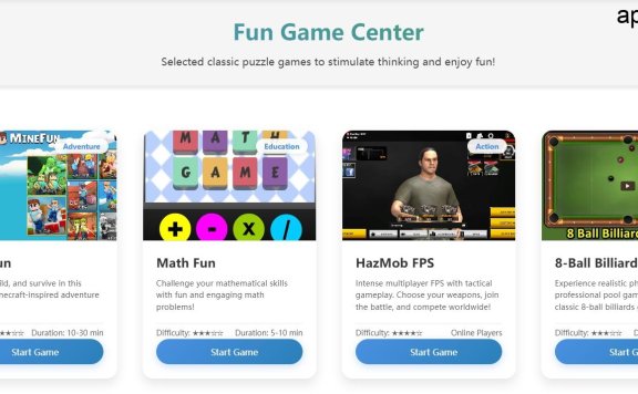 QuickRiddle：免费在线趣味小游戏平台