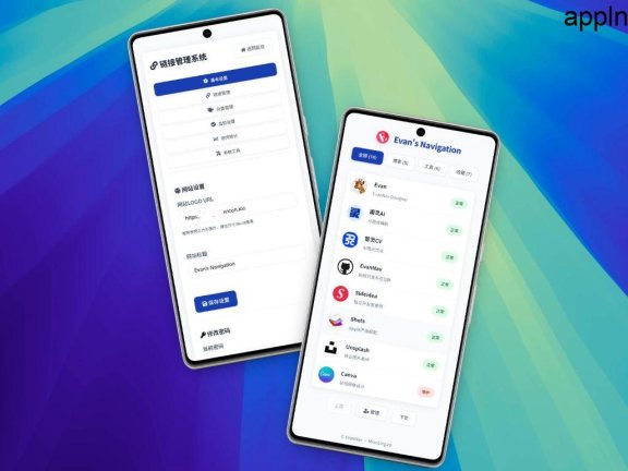 EvanNav：轻量优雅个人私有化导航和收藏平台