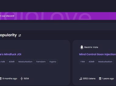 AudioLe：在线大人ASMR资源网站