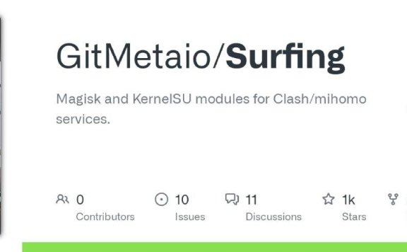 Surfing：Android 网络代理模块，一键部署，即刷即用！